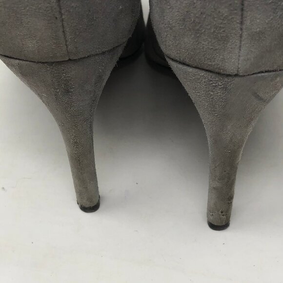 Cole Haan Grand OS suede slip on heels booties 9b - Picture 7 of 11